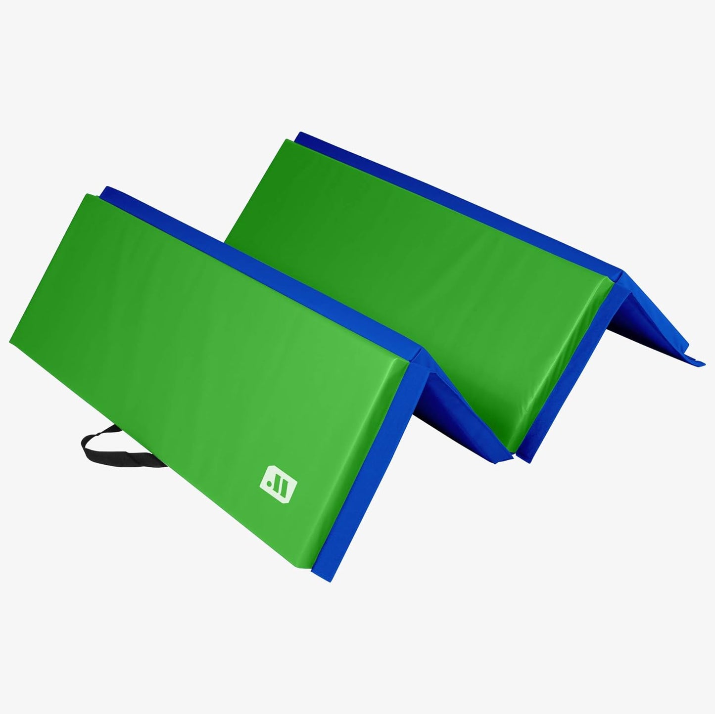 - 4 Ft X 6 Ft X 2 - Personal Fitness & Exercise Mat for Home Workout - Lightweight and Folds for Carrying – All Purpose Gym Mat – Thick Mat for Yoga, Pilates, Stretches, Floor Exercises