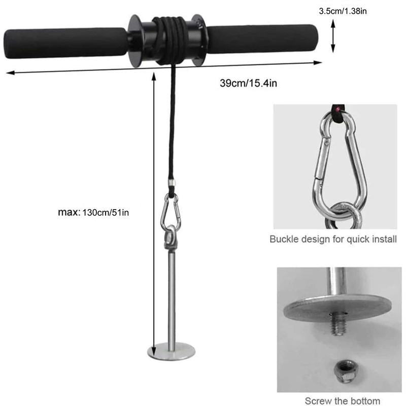 Ultimate Forearm Roller Blaster - Build Strength & Muscle at Home - Perfect Fitness Gift for Bodybuilders!