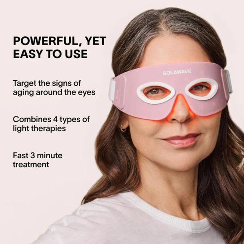 Revitalize Your Eyes: Solawave Radiant Renewal Eye Recovery Pro with Light Therapy