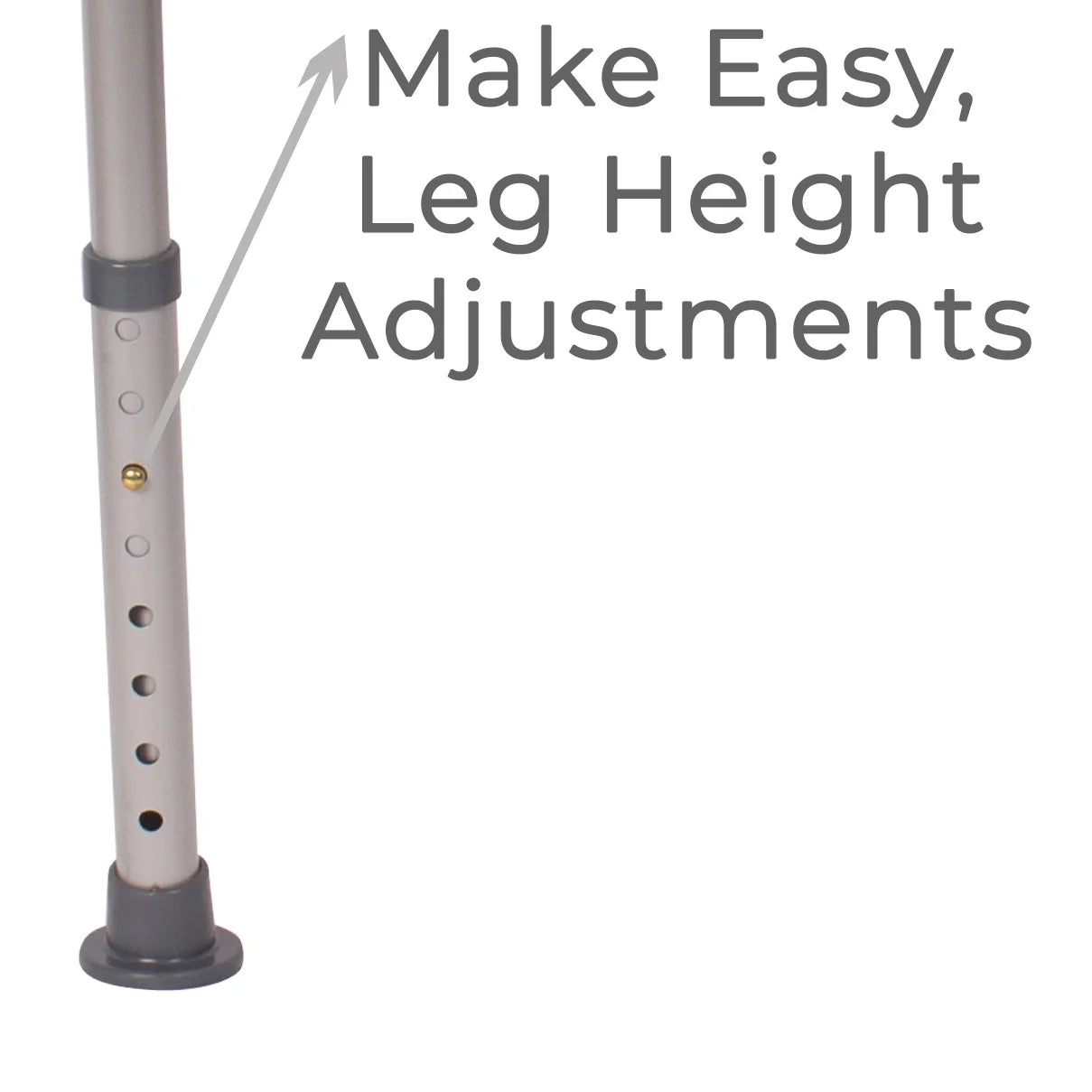 Tub Transfer Bench with Height Adjustable Legs, Convertible for Left- or Right-Hand Entry