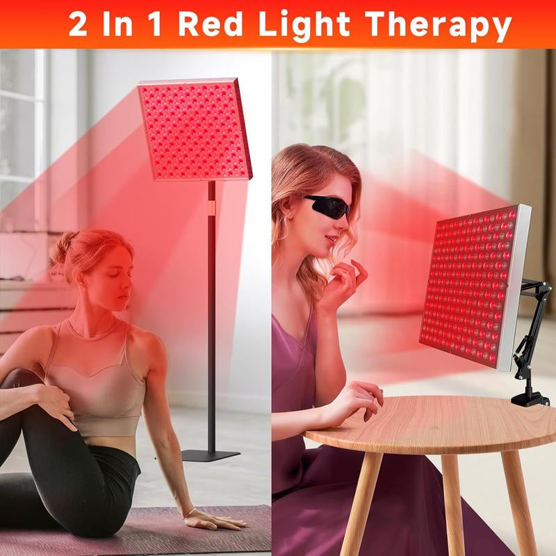 Revitalize Your Skin and Relieve Pain with 2-in-1 Red Light Therapy Device - Deep 660Nm & 850Nm Infrared Treatment for Face, Body, and Joints!