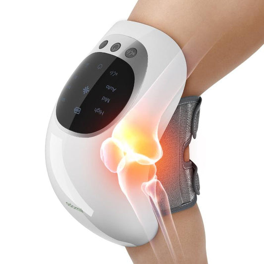 Rejuvenating Knee Massager with Soothing Red Light Therapy