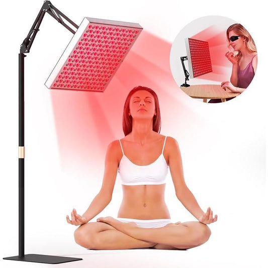 Revitalize Your Skin and Relieve Pain with 2-in-1 Red Light Therapy Device - Deep 660Nm & 850Nm Infrared Treatment for Face, Body, and Joints!